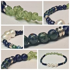 * EMOTIONAL STABILITY * CREATIVE INSPIRATION GEMSTONE BEADED BRACELET